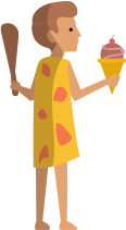 cave-man-with-icecream