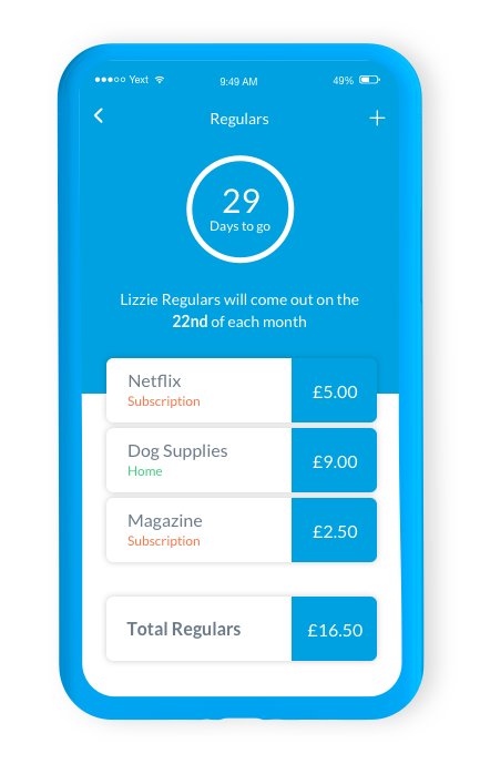 Regulars pound screen from RoosterMoney App