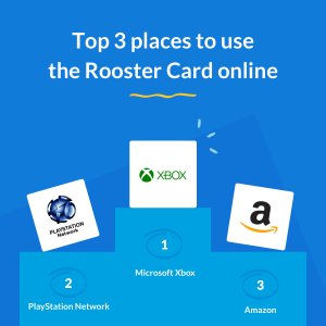 Managing Online Purchases With The Rooster Card Ultimate Guide Roostermoney - how to buy robux online through amazon