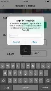 Making Apple In App Purchases With A Rooster Card Roostermoney - how do i turn an app store card into robux