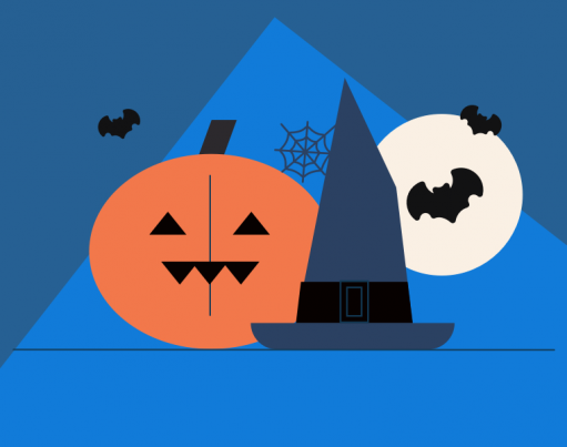 Halloween email banner